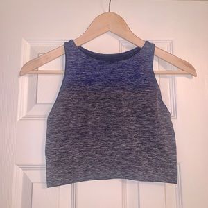 lululemon seamless sports bra long line